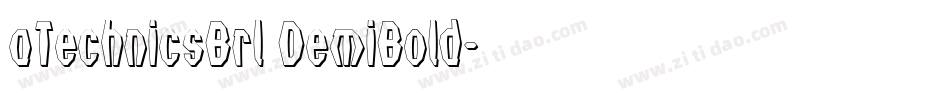 aTechnicsBrl DemiBold字体转换